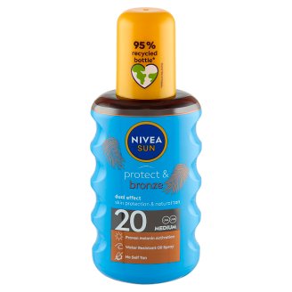 NIVEA SUN Protect & Bronze barnulást támogató napolaj spray FF20 200 ml