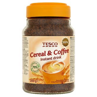 Tesco Cereal & Coffee instant kávékeverék pótkávéval 200 g