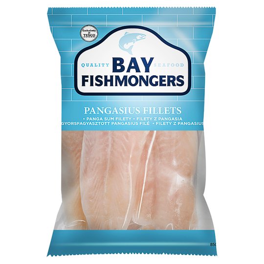 Bay Fishmongers QuickFrozen Pangasius Fillets 850 g Tesco Online