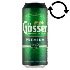 Gösser Premium minőségi világos sör 5,0% 500 ml