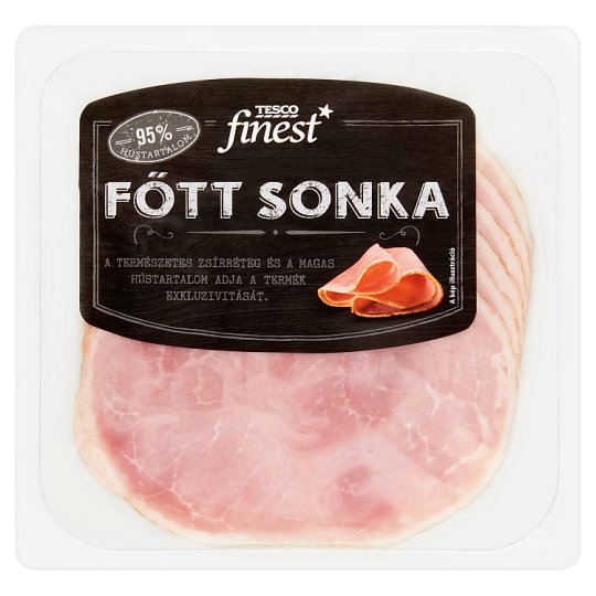 Tesco Finest szeletelt főtt sonka 100 g