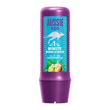 Aussie SOS 1 Minute Miracle Colour Rescue Mask 250ml to Deeply Nourish Dry Coloured Hair