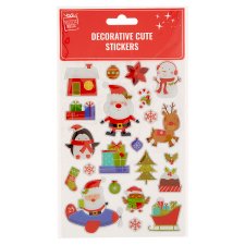 Festive Magic Decorative Cute Stickers 12 x 17 cm