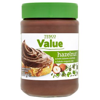 Tesco Value kakaós-mogyorós kenhető krém 400 g