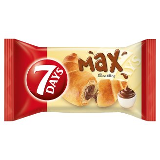 7DAYS Max croissant kakaós töltelékkel 80 g