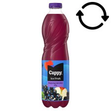 Cappy Ice Fruit Berry Fruit Mix Non-Carbonated Mixed Fruit Drink with Hibiscus Flavour 1,5 l