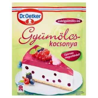 Dr. Oetker Gyümölcskocsonyapor erdeigyümölcs-ízű 100 g