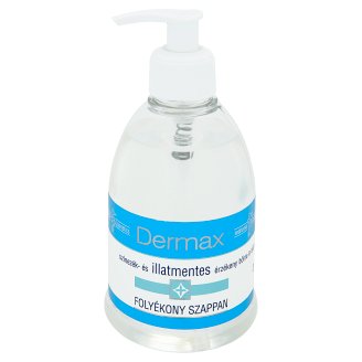 Dermax színezék- és illatmentes folyékony szappan érzékeny bőrre 300 ml