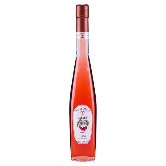 Panyolai Sour Cherry Liqueur with Honey Made from Palinka 30% 0,5 l