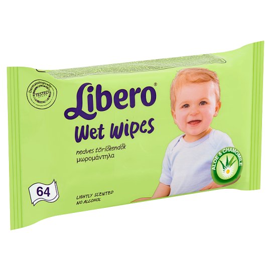Libero nedves törlőkendő 64 db