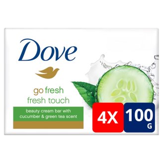 Dove Go Fresh fresh touch krémszappan 4 x 100 g