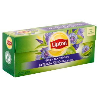 Lipton Earl Grey ízesített zöld tea 25 filter