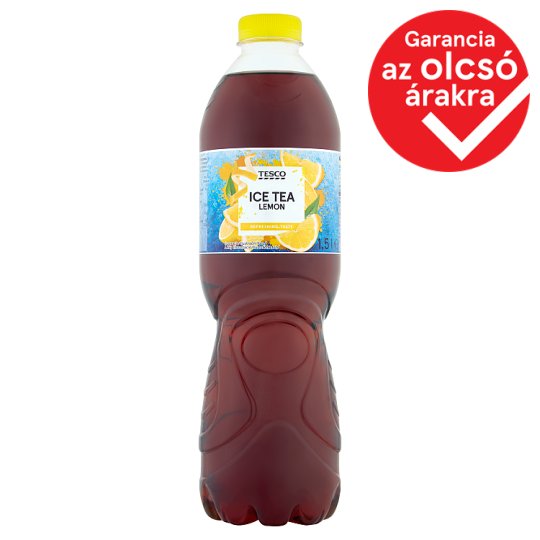 Tesco Ice Tea citrom ízű üdítőital fekete tea kivonattal 1,5 l