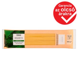 Tesco Spagetti durum száraztészta 500 g