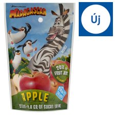 Dreamworks Madagascar Apple Noncarbonated Apple Drink with Fruit Juice Content and Vitamins 200 ml