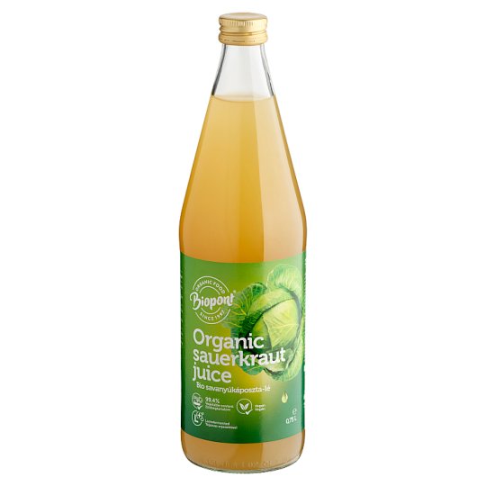 Biopont Organic Sauerkraut Juice 0,75 l Tesco Groceries