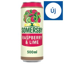 Somersby cider málna és lime ízesítéssel 4,5% 0,5 l