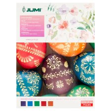 Jumi Paint Set + 2 Sheets of Easter Egg Stickers