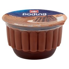 Müller csokoládé ízű puding csokoládé ízű öntettel 450 g