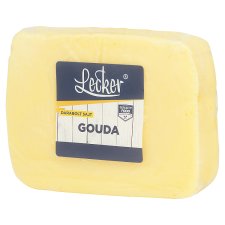 Lecker gouda zsíros félkemény darabolt sajt