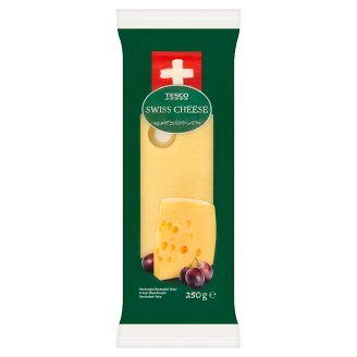 Tesco Swiss zsíros, extra kemény sajt 250 g