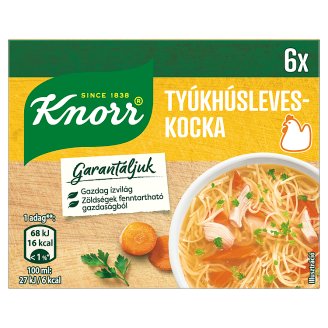 Knorr tyúkhúsleveskocka 6 db 60 g