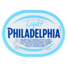 Philadelphia Light sajtos szendvicskrém 125 g