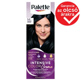 Schwarzkopf Palette Intensive Color Creme intenzív krémhajfesték 1-1 zafír fekete (C1)