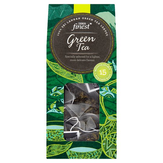 Tesco Finest Green Tea 15 Tea Bags 30 g Tesco Online, Tesco From Home