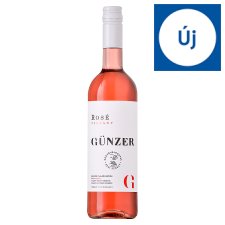 Günzer Rosé Cuvée száraz rosébor 13,5% 0,75 l