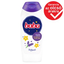 Baba Jóéjtpuszi Soothing Shower Gel with Lavender and Vanilla Scent 400 ml