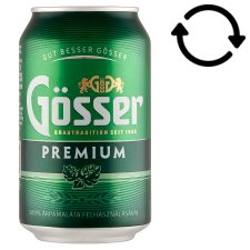 Gösser Premium minőségi világos sör 5% 330 ml 