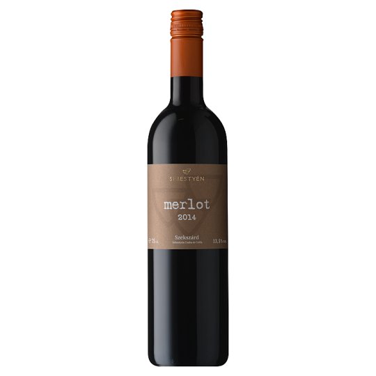 Sebestyén Merlot száraz vörösbor 13% 0,75 l