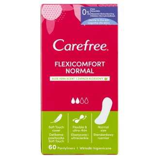 Carefree FlexiComfort tisztasági betét aloe kivonattal 60 db