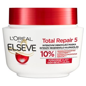 L'Oréal Paris Elseve Total Repair 5 intenzív, regeneráló hajpakolás 300 ml
