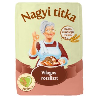 Nagyi titka világos rozsliszt RL 90 1 kg