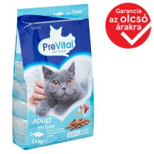 PreVital Complete Pet Food for Adult Cats with Tuna 1,4 kg