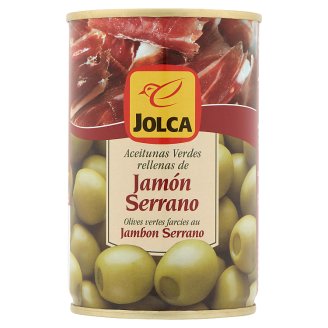 Jolca zöld mazanilla olajbogyó serránó sonkával töltve 300 g