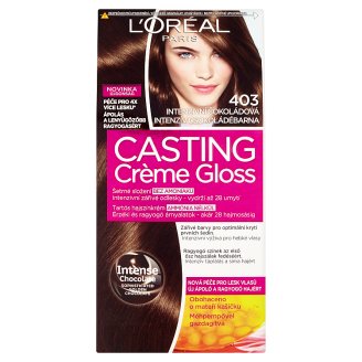 L'Oréal Paris Casting Crème Gloss 403 Intenzív Csokoládébarna tartós hajszínkrém
