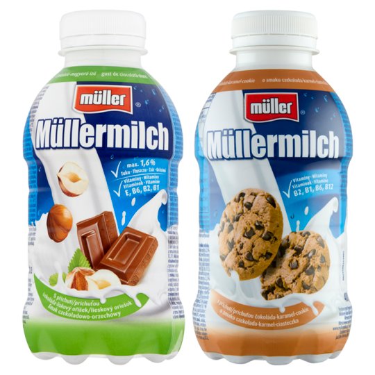 g Tesco Milk Home Tesco 400 Low-Fat From Drink Müller - Online, Müllermilch