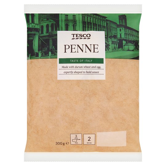Tesco penne friss 5 tojásos durumtészta 300 g