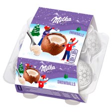 Milka alpesi tej felhasználásával készült tejcsokoládé tejes krémtöltelékkel 4 x 28 g (112 g)