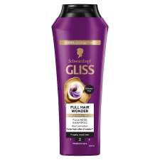 Schwarzkopf Gliss Full Hair Wonder sampon koffeinnel + peptidekkel 250 ml