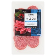 Tesco szeletelt dán szalámi 100 g