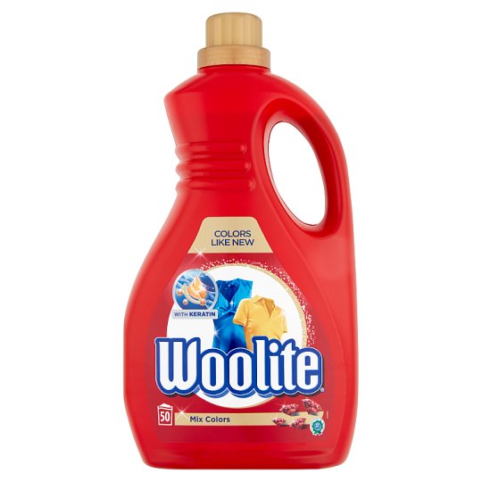 Woolite Mix Colors folyékony mosószer színes ruhákhoz 50 mosás 3 l