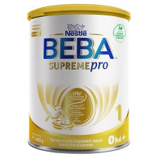 Beba SupremePro 1 tejalapú anyatej-helyettestő tápszer fehérje-hidrolizátumból 0 hó+ 400 g