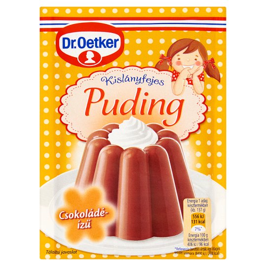Dr. Oetker Kislányfejes Puding csokoládéízű pudingpor 40 g