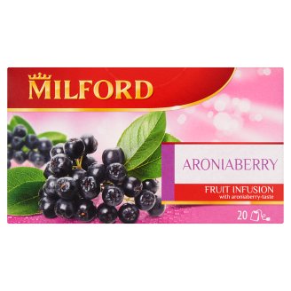 Milford Fruit Infusion fekete berkenye ízű gyümölcstea 20 filter 50 g