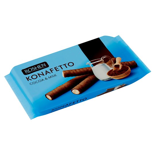 Roshen Konafetto tejkrémmel töltött kakaós ostyarúd 156 g