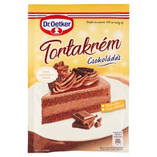 Dr. Oetker csokoládés tortakrém alappor 145 g